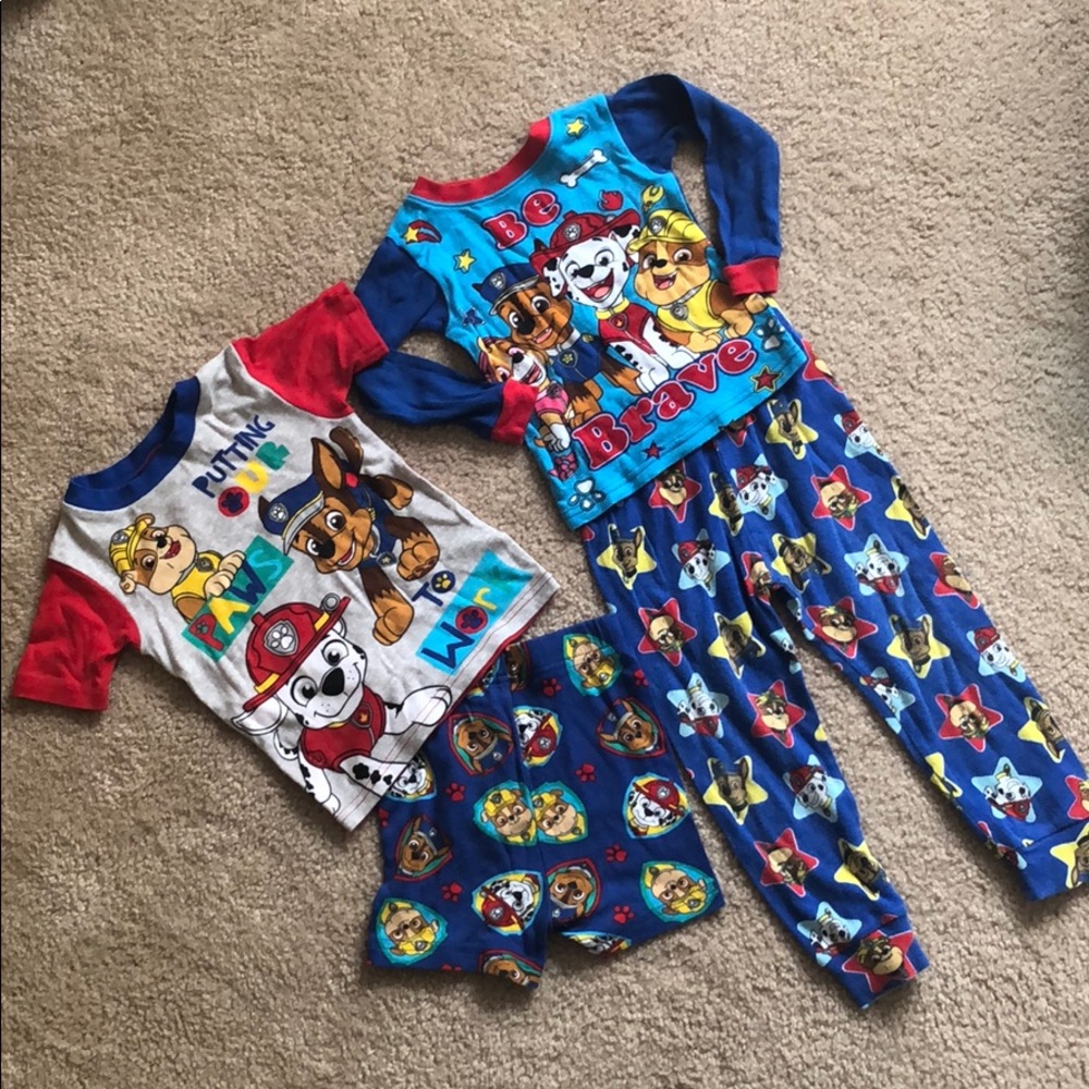 PAW PATROL bedtime pajama sets
